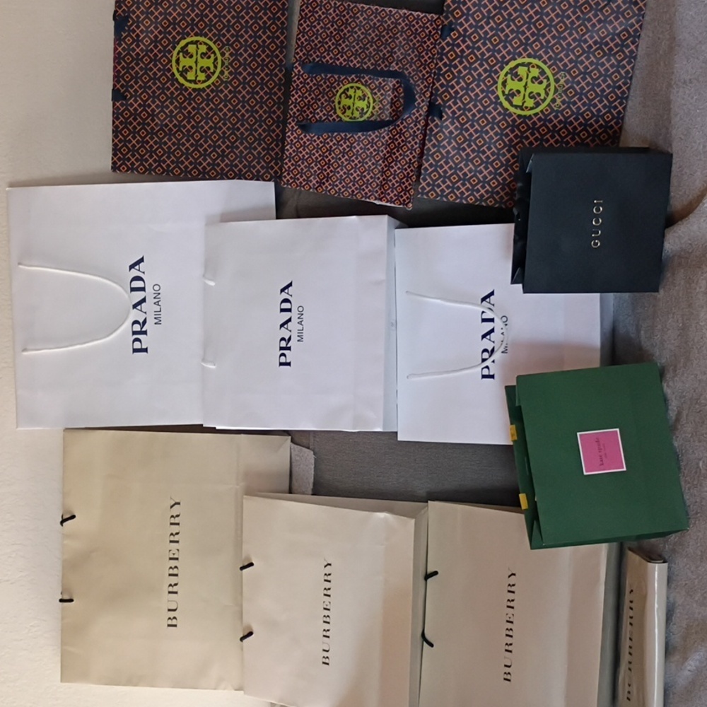 Luxury Branded Bundle Designer Paper Shopping Bags - Picture 12 of 12
